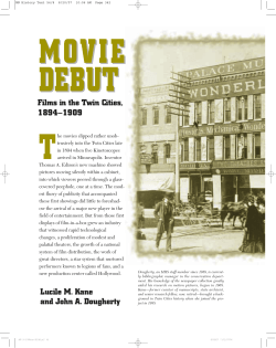 Movie debut - Collections - Minnesota Historical Society