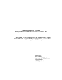 Unsettling the Politics of Exclusion