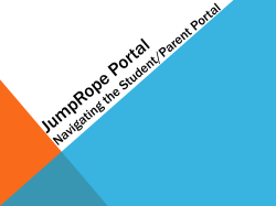 JumpRope Parent Portal Screencast.key