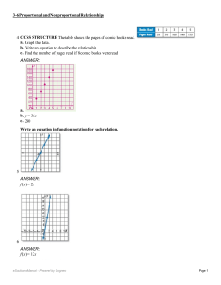 4. CCSS STRUCTURE The table shows the pages of comic books