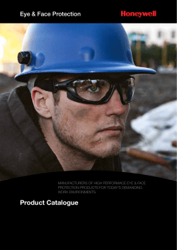 Product Catalogue - Honeywell Safety Products