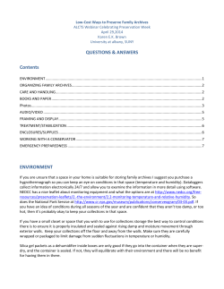 Questions and Answers - American Library Association