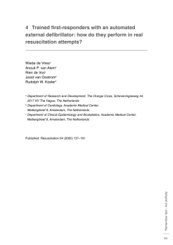 how do they perform in real resuscitation attempts?