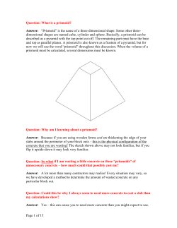 Answer: &ldquo;Prismoid&rdquo; - Forrester Manufacturing Co.