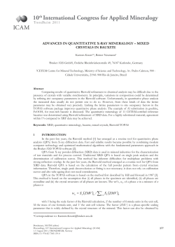 n - Centro de Tecnologia Mineral