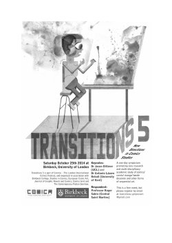 Here - Centre for Contemporary Literature