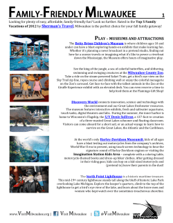 family-friendly milwaukee