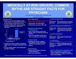 medically at-risk drivers: common myths and