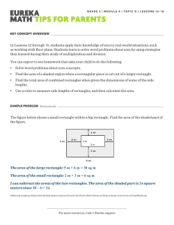 The figure below shows a small rectangle within a big rectangle