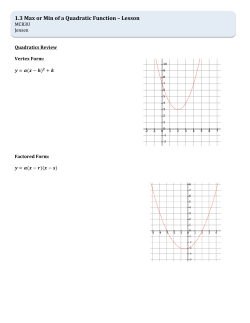 Lesson - jensenmath.ca