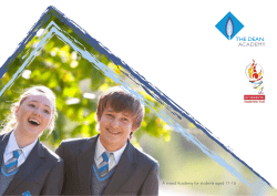 A mixed Academy for students aged 11-16