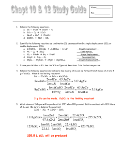 KEY - CP - Study Guide
