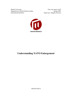 Understanding NATO Enlargement