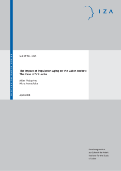 The Impact of Population Aging on the Labor Market: The Case