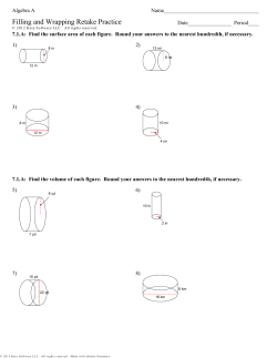 Filling Retake Practice worksheets