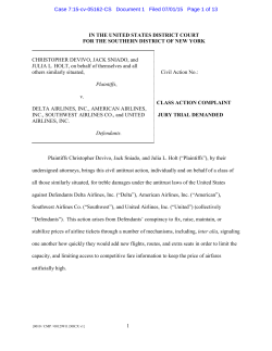 Airlines Usa Lawsuit