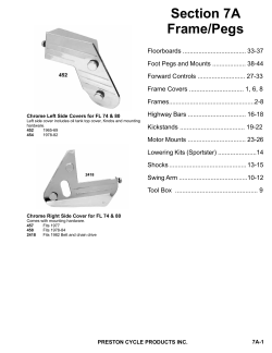 Section 7A Frame/Pegs