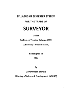 Surveyor - Directorate General of Training