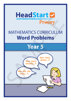 Year 5 - Headstart Primary