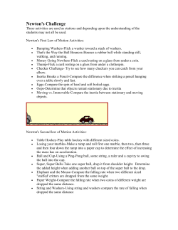 Newton`s Challenge