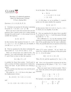 Section 1.5 selected answers