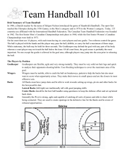 Team Handball 101