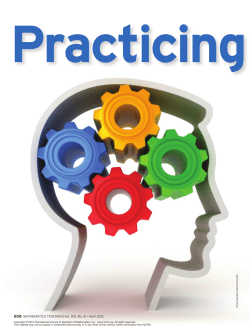 practicing algebraic skills