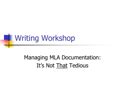 Grammar Workshop