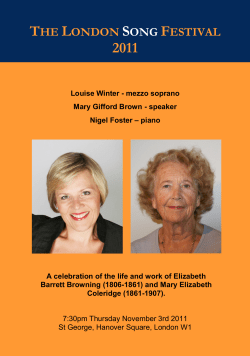 File - The London Song Festival