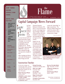 Summer 2013 - stafalcons.org