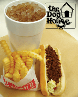 The Dog House Franchise Brochure