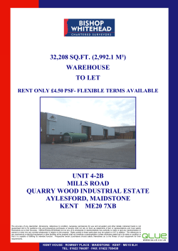 32208 sq.ft. (2992.1 m²) warehouse to let unit 4