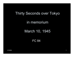 Thirty Seconds Over Tokyo The Doolittle Raid