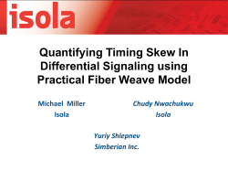 Quantifying Timing Skew In Differential Signaling using
