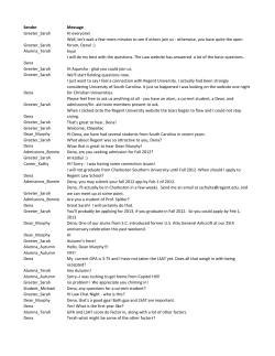 Log 9-27 - Regent University