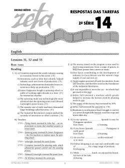 2&ordf; s&eacute;rie - seletivo