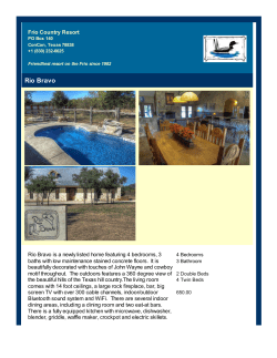 Rio Bravo - Frio Country Resort