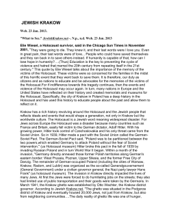 JEWISH KRAKOW