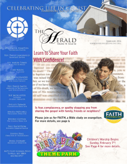 February 2016 - Harrisburg Baptist Church