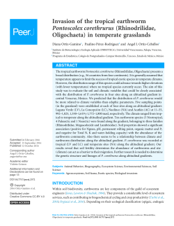 (Rhinodrilidae, Oligochaeta) in temperate grasslands