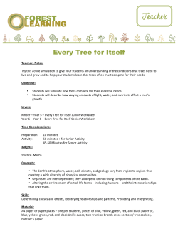 Every Tree for Itself