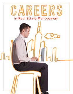 in Real Estate Management - Institute of Real Estate Management