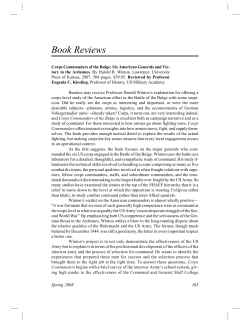 Book Reviews - Strategic Studies Institute