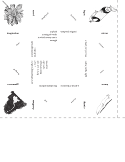 poem fugue mirror lunatic identity shoulders gymnastics imagination