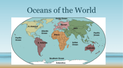 Oceans of the World