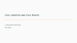 Liberties and Rights - J. Alexander Branham