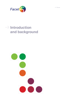 Facet5 Introduction and background