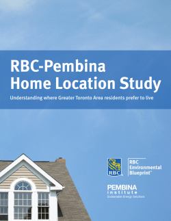 RBC-Pembina Home Location Study