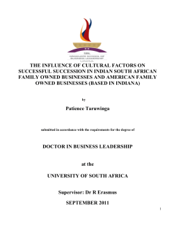 the influence of cultural factors on successful