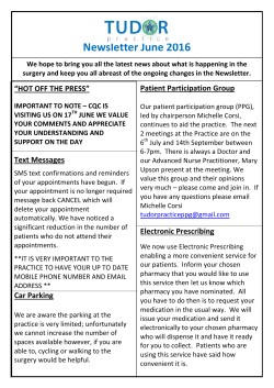 Newsletter June 2016